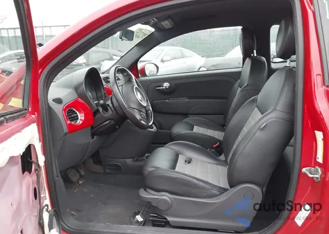 2012 Fiat 500 Sport from USA, damaged, VIN 3C3CFFBR5CT269729